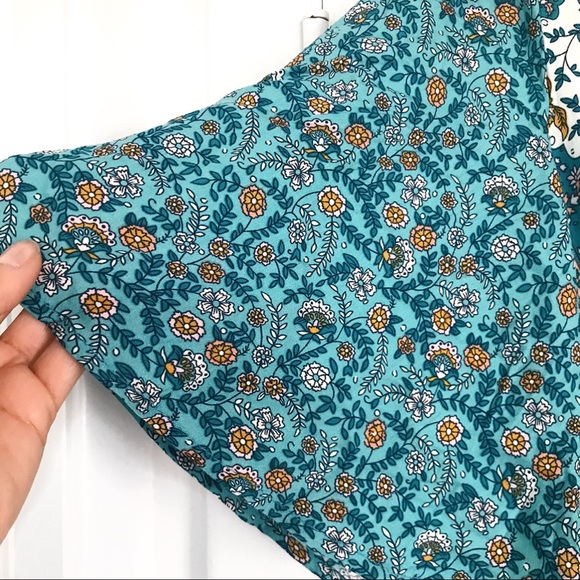 🦋 BLUE FLORAL BOHO MAXI DRESS! - Picture 12 of 15